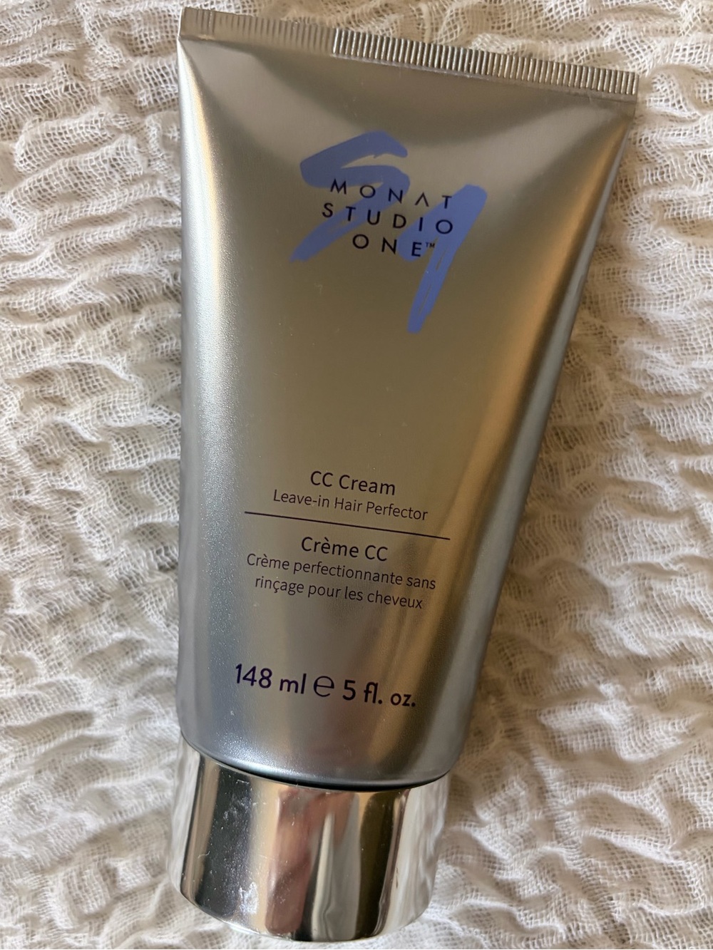 MONAT Studio One CC Cream Leave-In Hair Perfector 5 fl oz approximately 2/3 full